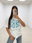 CAMISETA BALENC BB AZUL-BLANCA CAMISETA BALENC BB AZUL-BLANCA
